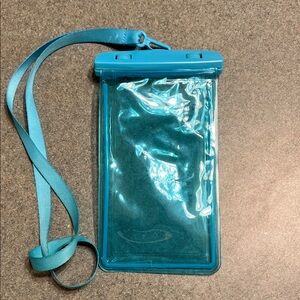 Teal Waterproof Phone Pouch